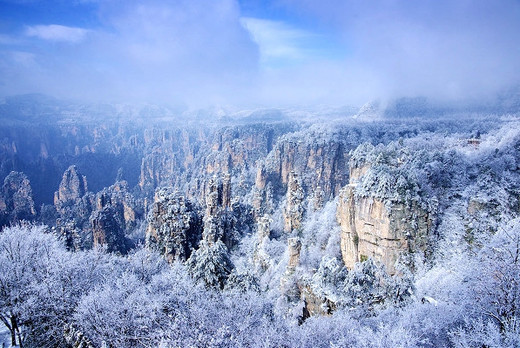 下雪后的中国，美哭了全世界-扬州,西安,苏州,西藏,北京