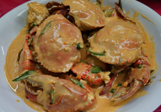 好大的虾啊！碧桂园旁的马来西亚美食