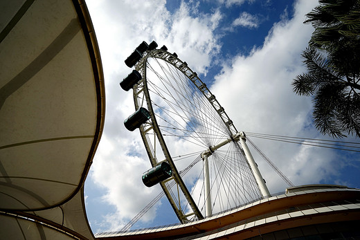 登世界第二摩天轮，高看一眼新加坡-滨海湾花园