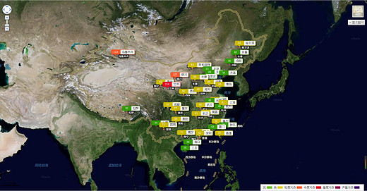 你敢信吗？全国只剩这几个地方完全没有雾霾了-西藏,广西,海南