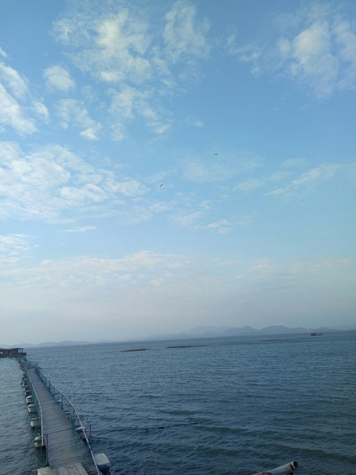鳌岛的西方向
