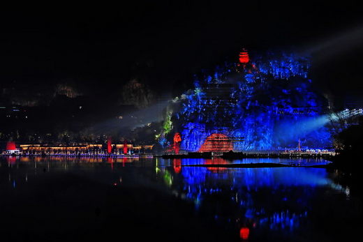 桂林的夜色迷人