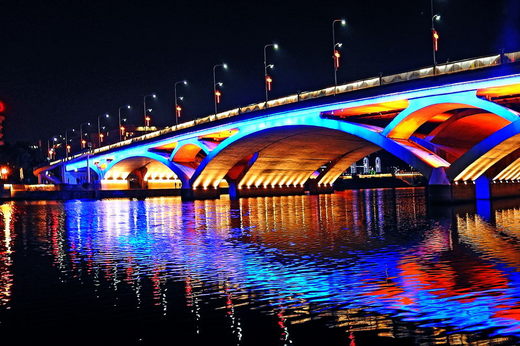 桂林的夜色迷人