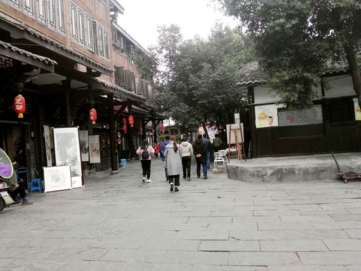 一条石板路，千年磁器口-白公馆,渣滓洞,重庆
