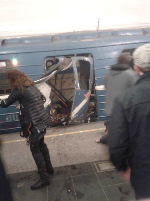 俄罗斯圣彼得堡地铁发生爆炸