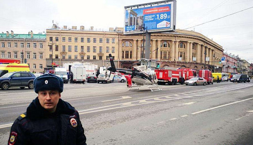 俄罗斯圣彼得堡地铁发生爆炸