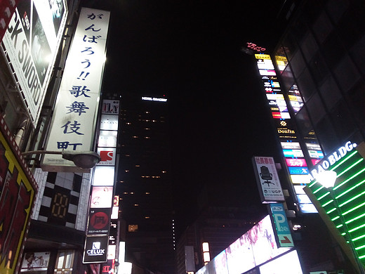 霓虹的明与暗——初次独行日本24天纪行之歌舞伎町、东京塔东京夜生活探秘-新宿