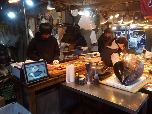霓虹的明与暗——初次独行日本24天纪行之筑地市场-东京