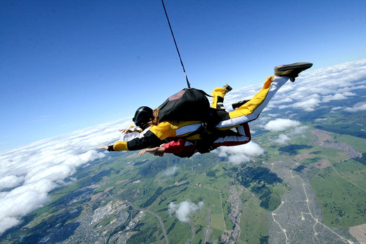 全球最美跳伞圣地，一生一定要去一次-桌山,开普敦,瓦卡蒂普湖