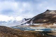 冰岛（下）：天空之境拍写真，火山口遇险，蓝洞提前融化