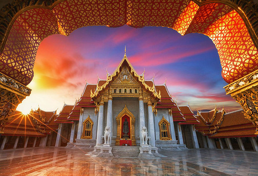 十一假期，曼谷大皇宫玉佛寺关闭！-玉佛寺-曼谷,泰国