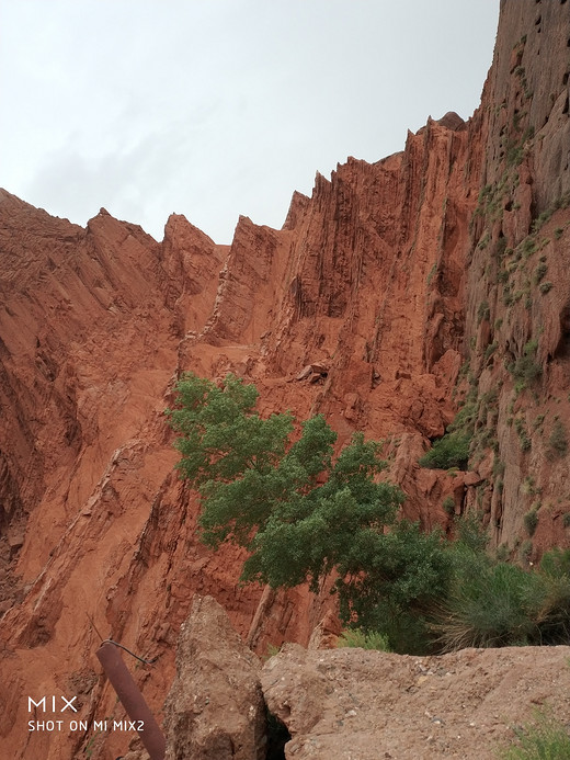 天山神秘大峡谷-库车大峡谷,库车县