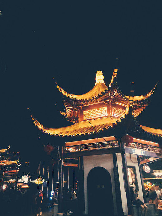 暑期旅行之十一天南京（晚上）6.30-秦淮河,夫子庙