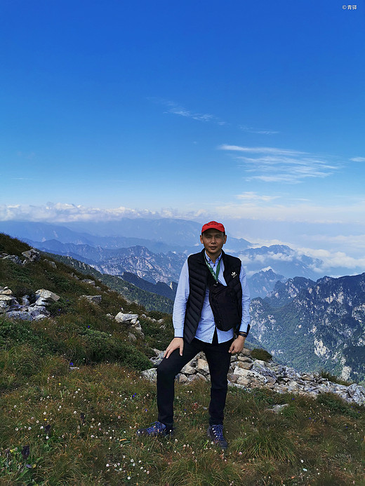 行走的蓝天白天之上---记登秦岭太白山.-咸阳,西安,杭州