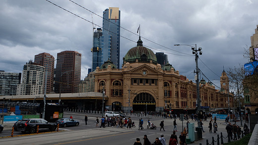 澳大利亚散记之Melbourne 墨尔本-弗林德斯大街车站,亚拉河,维多利亚州