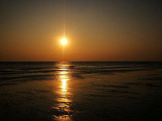 北海夕阳