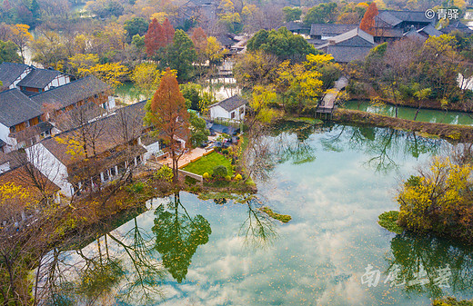 你的家乡冰天雪地了吗，我的家乡依然色彩斑斓，美若仙境-西溪湿地,杭州