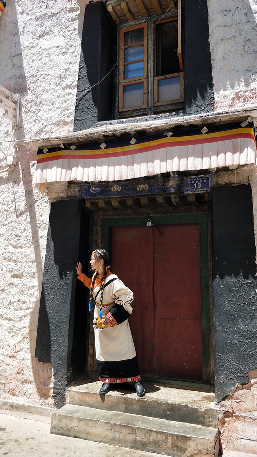 八廓街的美女-大昭寺,拉萨,西藏