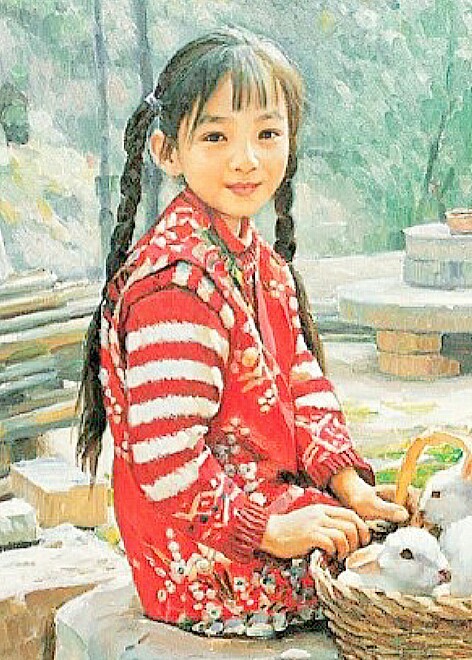 肖雅茜.9岁小女孩画册珍藏