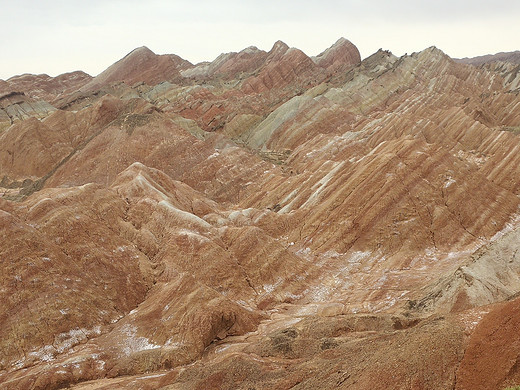 河西走廊之旅第七天（丹霞地貌和冰沟丹霞）-莫高窟,嘉峪关,张掖丹霞地貌,张掖,美国