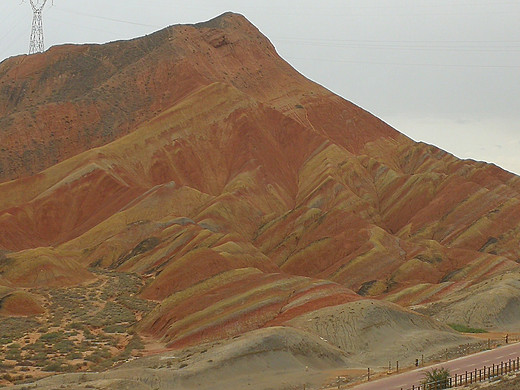 河西走廊之旅第七天（丹霞地貌和冰沟丹霞）-莫高窟,嘉峪关,张掖丹霞地貌,张掖,美国