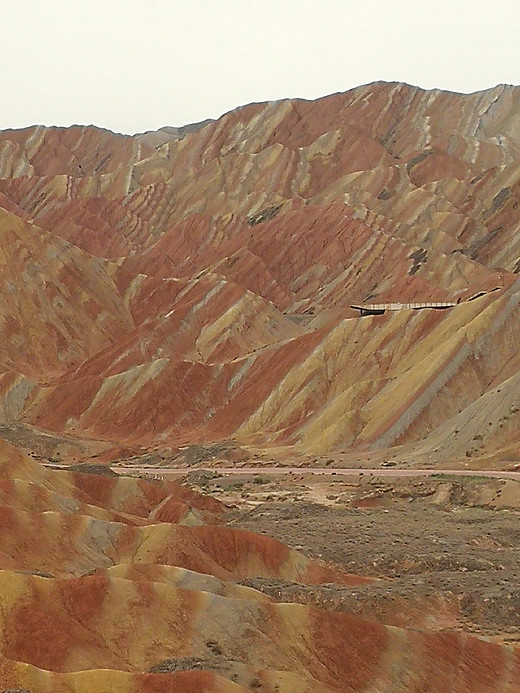 河西走廊之旅第七天（丹霞地貌和冰沟丹霞）-莫高窟,嘉峪关,张掖丹霞地貌,张掖,美国