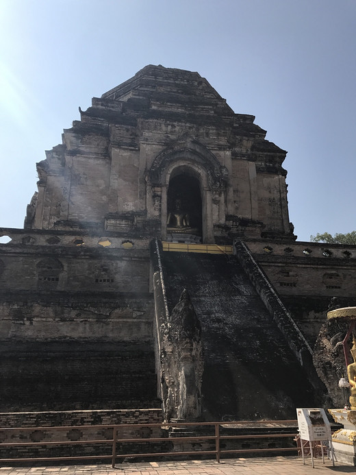 2018-2-2小木的清迈半日流水帐-契迪龙寺,三王纪念碑,泰国