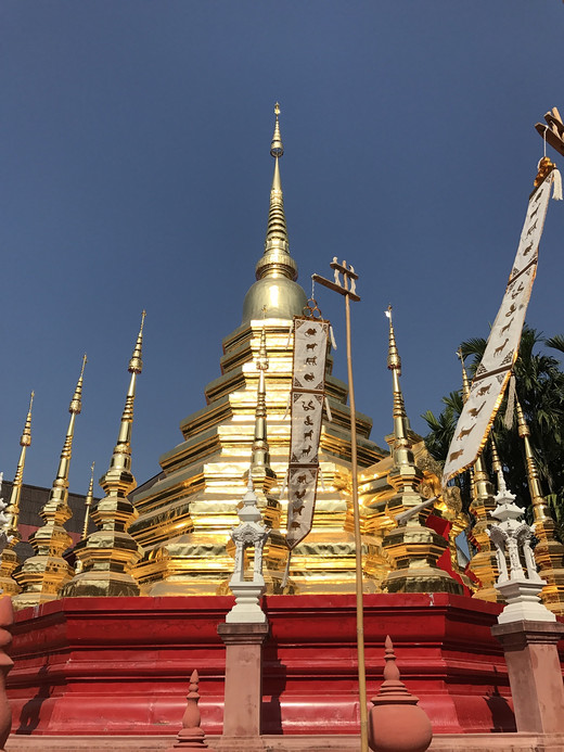 2018-2-2小木的清迈半日流水帐-契迪龙寺,三王纪念碑,泰国