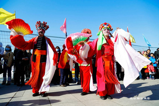 春节北京大年初一逛庙会