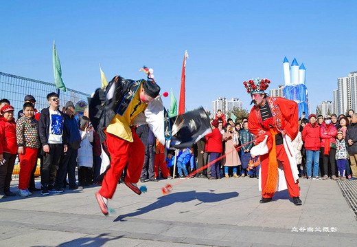 春节北京大年初一逛庙会