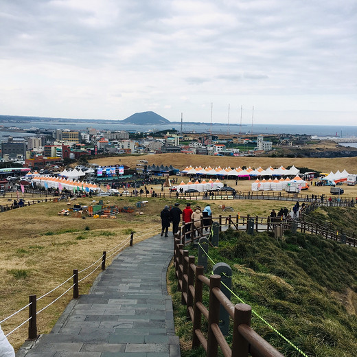 游走济州街头，寻找韩食（2）-城山日出峰,牛岛