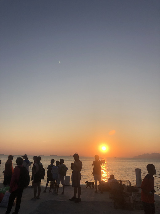 三门岛沙滩露营记