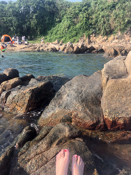 三门岛沙滩露营记