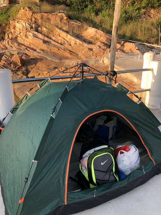 三门岛沙滩露营记