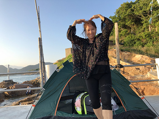 三门岛沙滩露营记